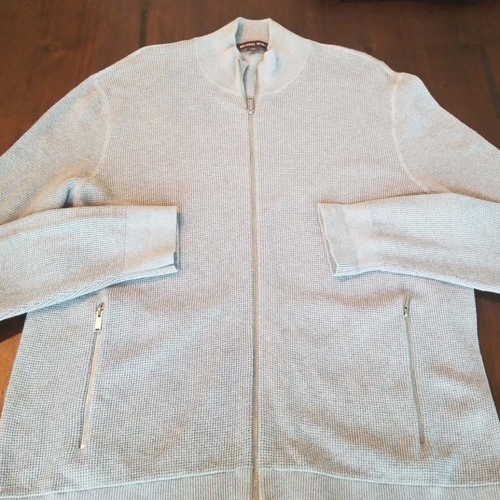 Michael Kors Full Zipper Sweater Jacket XXL
